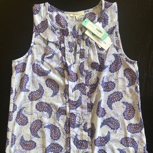 Purple Paisley Blouse